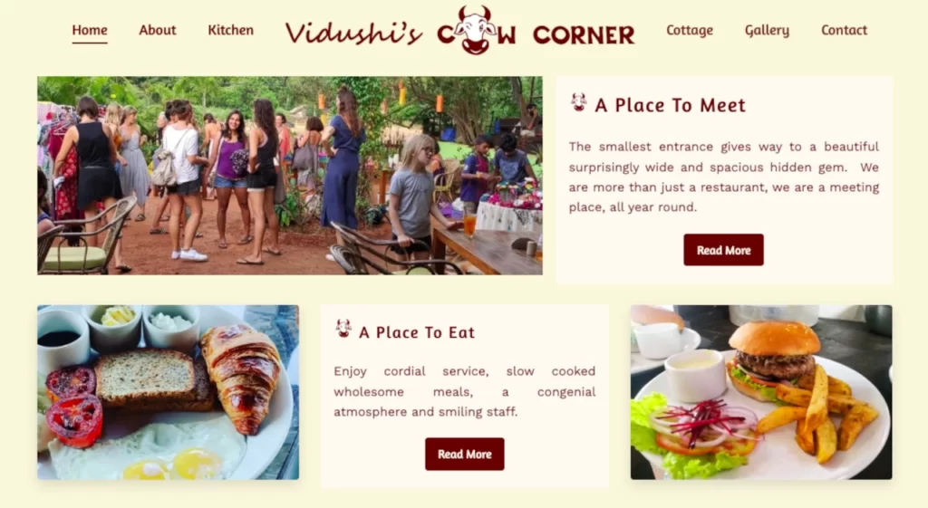 Vidushi's Cow Corner